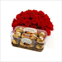 Flowers with Chocolates Combos