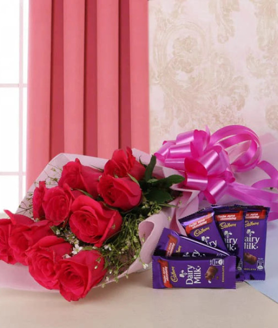 Rose And Choco Treat Rose And Choco Treat