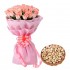 20 Pink Roses n Dry Fruits