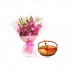 Orchids n Dry Fruits Combo