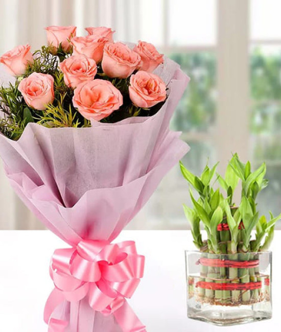 Pink Good Luck Wish