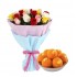 20 Mix Roses n 1/2 Kg Motichoor Laddu