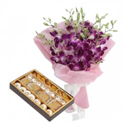 Orchids n Mix Sweets