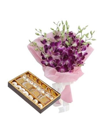 Orchids n Mix Sweets