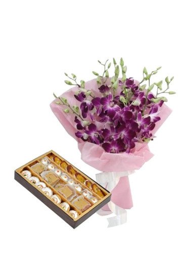 Orchids n Mix Sweets
