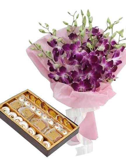 Orchids n Mix Sweets