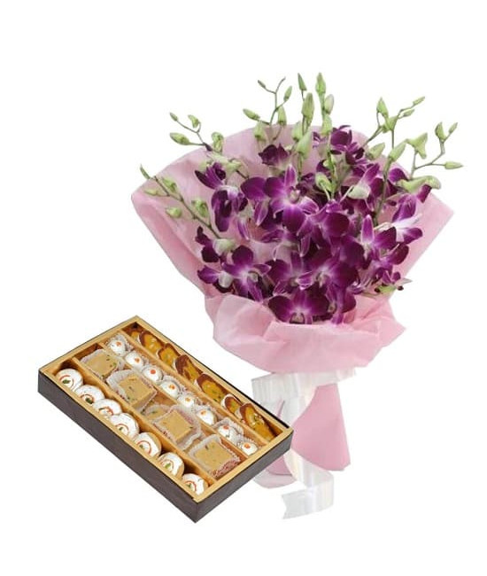 Orchids n Mix Sweets