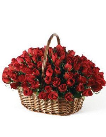 100 Roses Basket