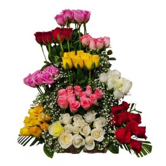 Mix Flowers Tall Arrangement Mix Flowers Tall Arrangement