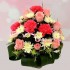 Artful Basket of Fairy Tale Flower Affair