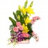 Beautiful Mixed Flowers Basket