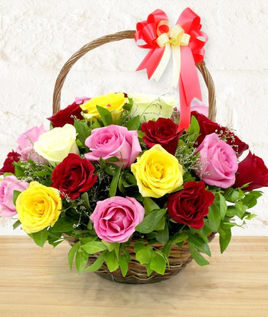 Colorful Basket Of Love Colorful Basket Of Love