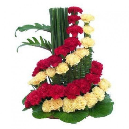 Exotic Carnations Arrangement