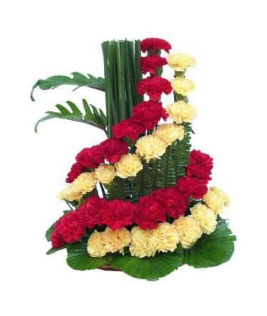 Exotic Carnations Arrangement