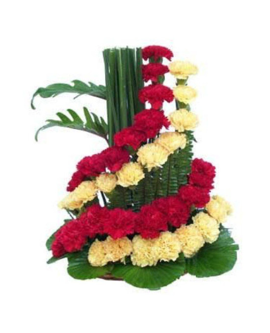 Exotic Carnations Arrangement