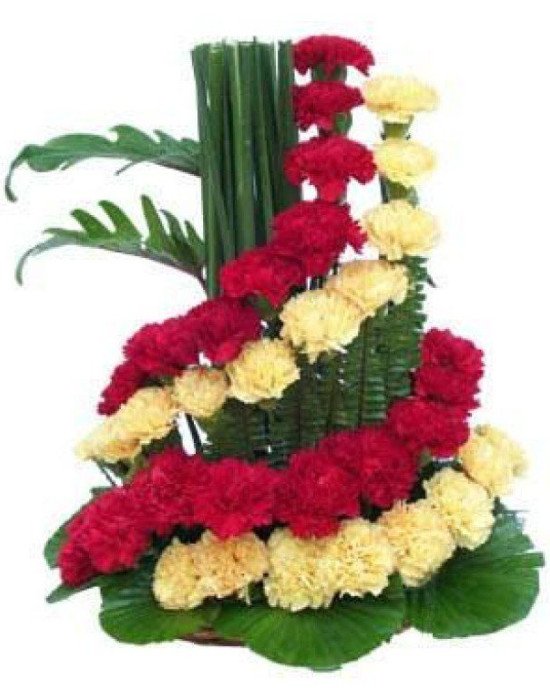Exotic Carnations Arrangement