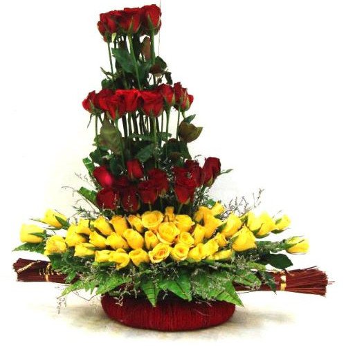 Eye Catching Flower Basket