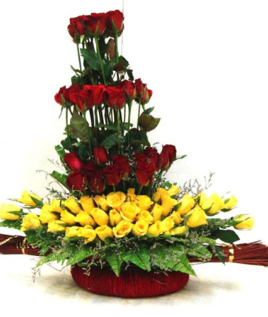 Eye Catching Flower Basket Eye Catching Flower Basket