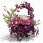 Premium Orchid, Lily & Roses Basket Arrangement