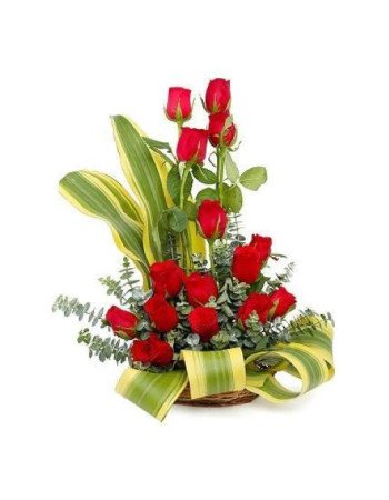 Red Beauty - Red Rose Hand Bouquet