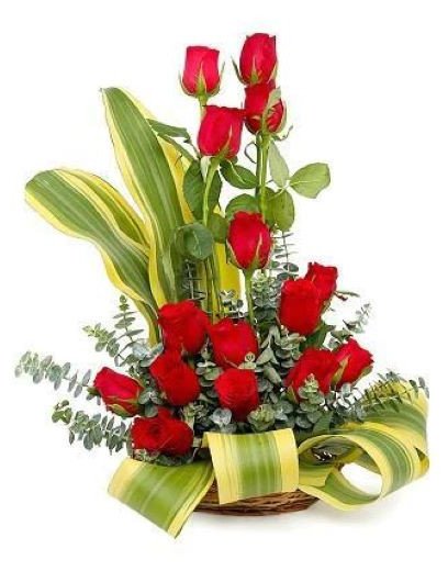 Red Beauty - Red Rose Hand Bouquet