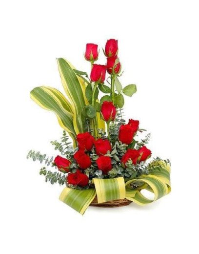 Red Beauty - Red Rose Hand Bouquet