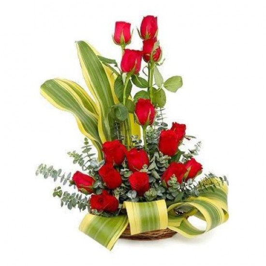 Red Beauty - Red Rose Hand Bouquet