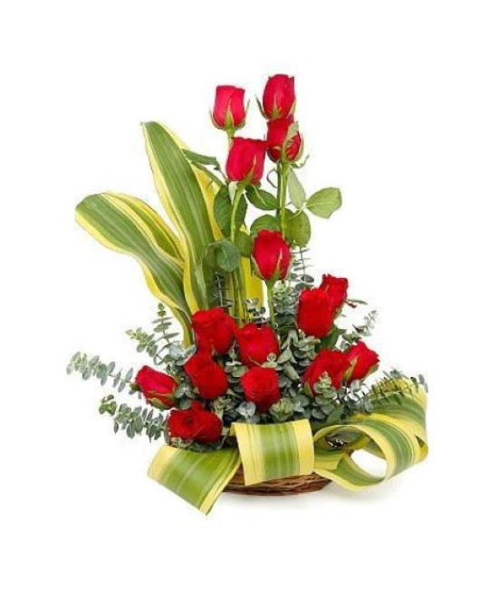 Red Beauty - Red Rose Hand Bouquet