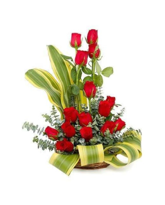 Red Beauty - Red Rose Hand Bouquet