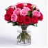 Red & Pink Roses Vase 