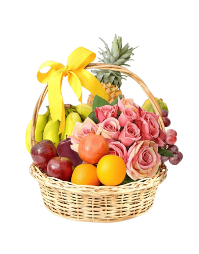 Blooming Flory Fruit Basket