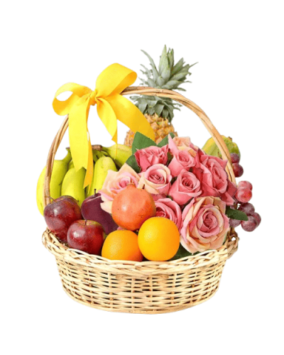 Blooming Flory Fruit Basket