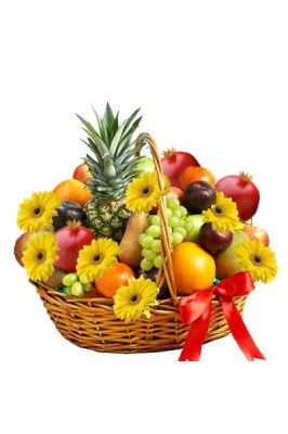 Large Fruit & Flower Basket