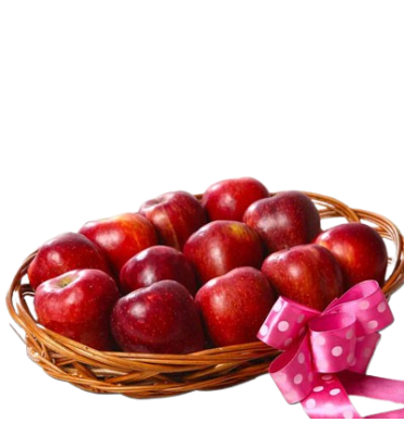 Scarlet Apple Harvest Basket