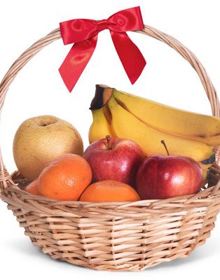 Sweet Charm Fruit Basket