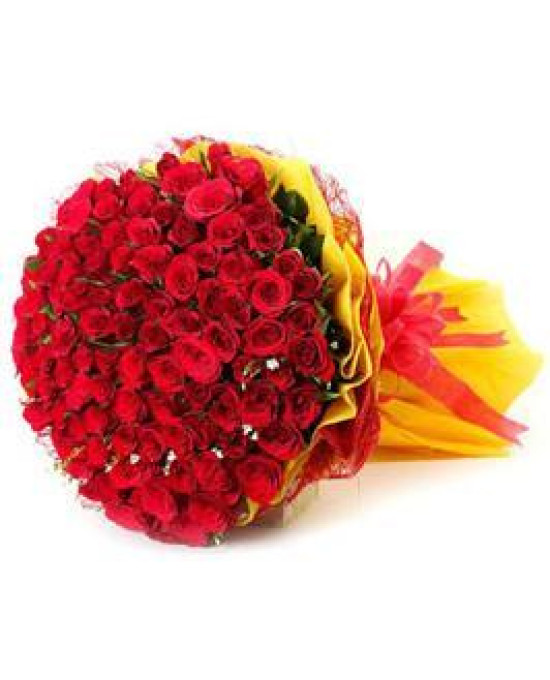 143 Red Roses Premium I Love You Bouquet