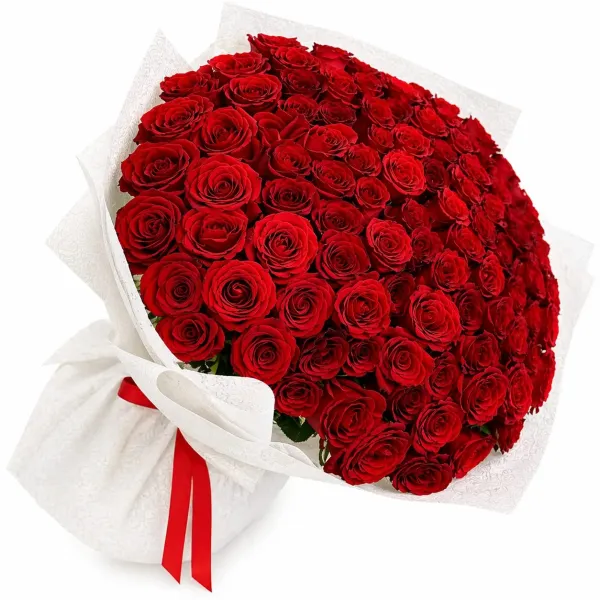 150 Red Rose Bouquet For Valentine's Day