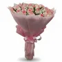 20 Dual Pink Roses Hand Bouquet