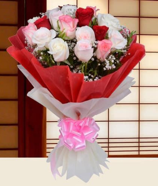 Adoring Darling - Mix Roses Bouquet Adoring Darling - Mix Roses Bouquet