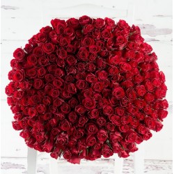 200 Roses Hand Bouquet