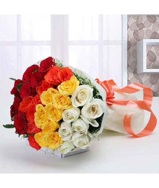 Mix Flower Bouquet For Valentine