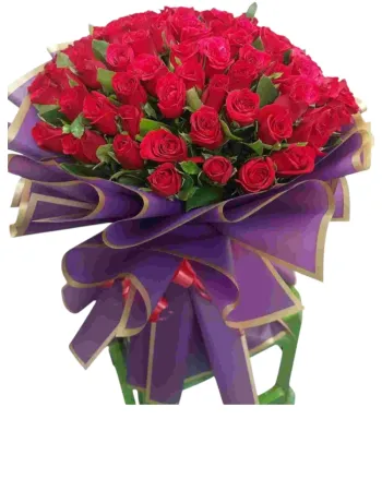 143 Red Roses Grand Korean Paper Luxury Bouquet