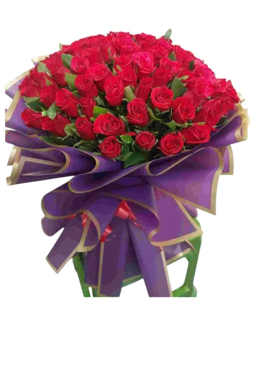 143 Red Roses Grand Korean Paper Luxury Bouquet