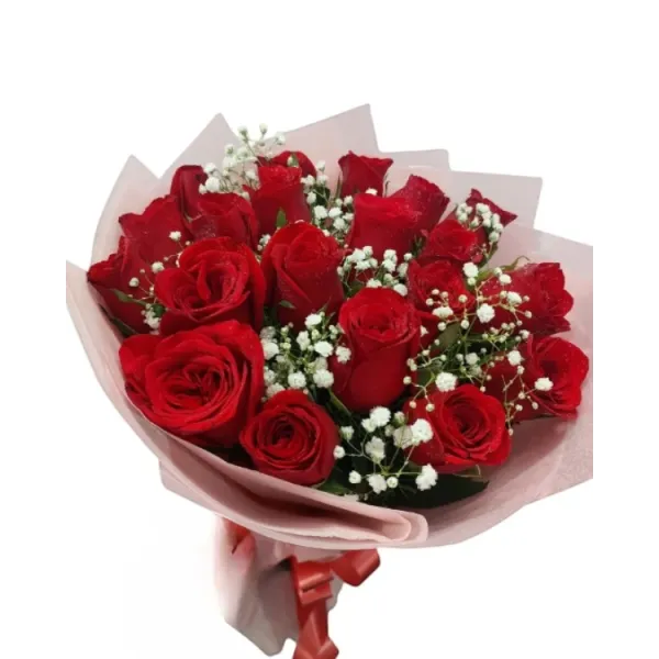 Timeless Love – 20 Red Roses Premium Bunch