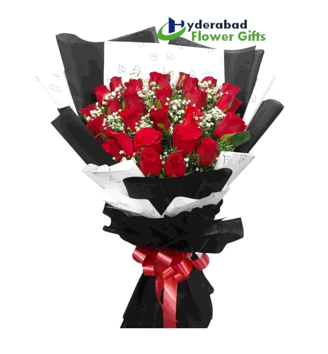 Timeless Love – 20 Red Roses Premium Bunch