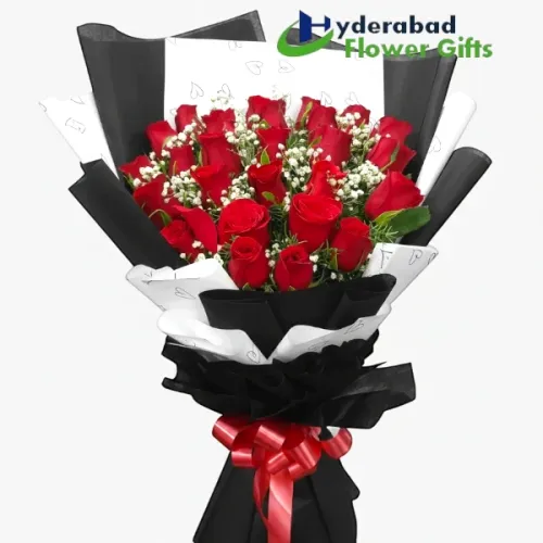 30 Red Roses Premium Bouquet