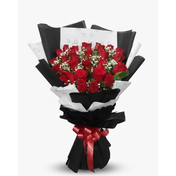 30 Red Roses Premium Bouquet