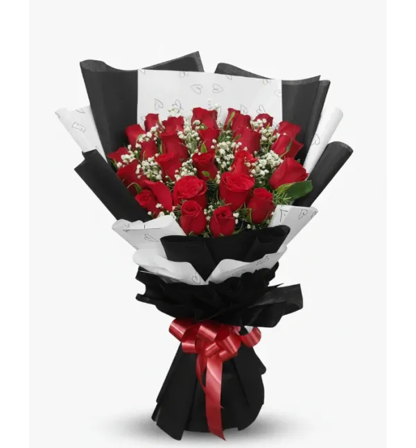 30 Red Roses Premium Bouquet