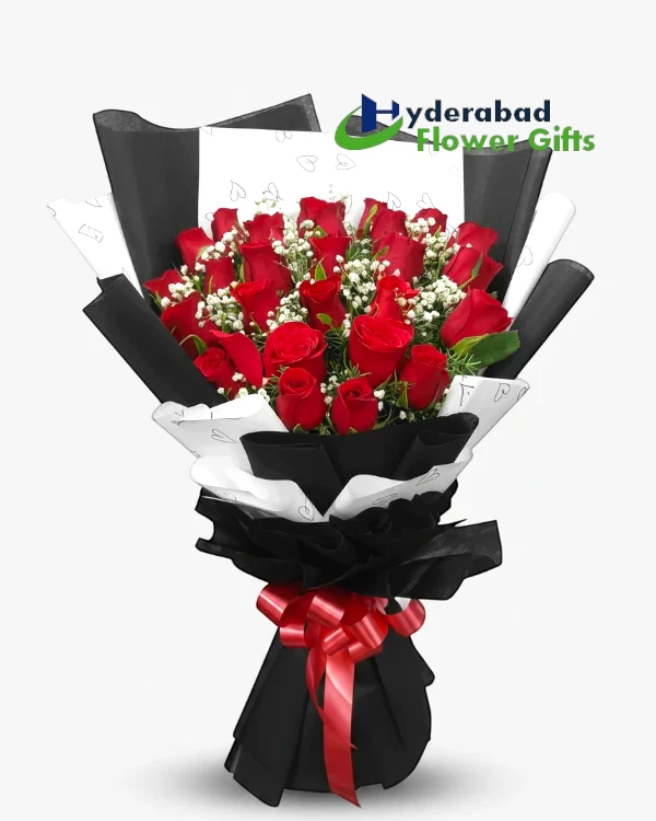 30 Red Roses Premium Bouquet