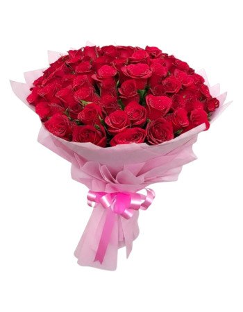 One True Love Hand Bouquet - Same-Day Delivery in Hyderabad